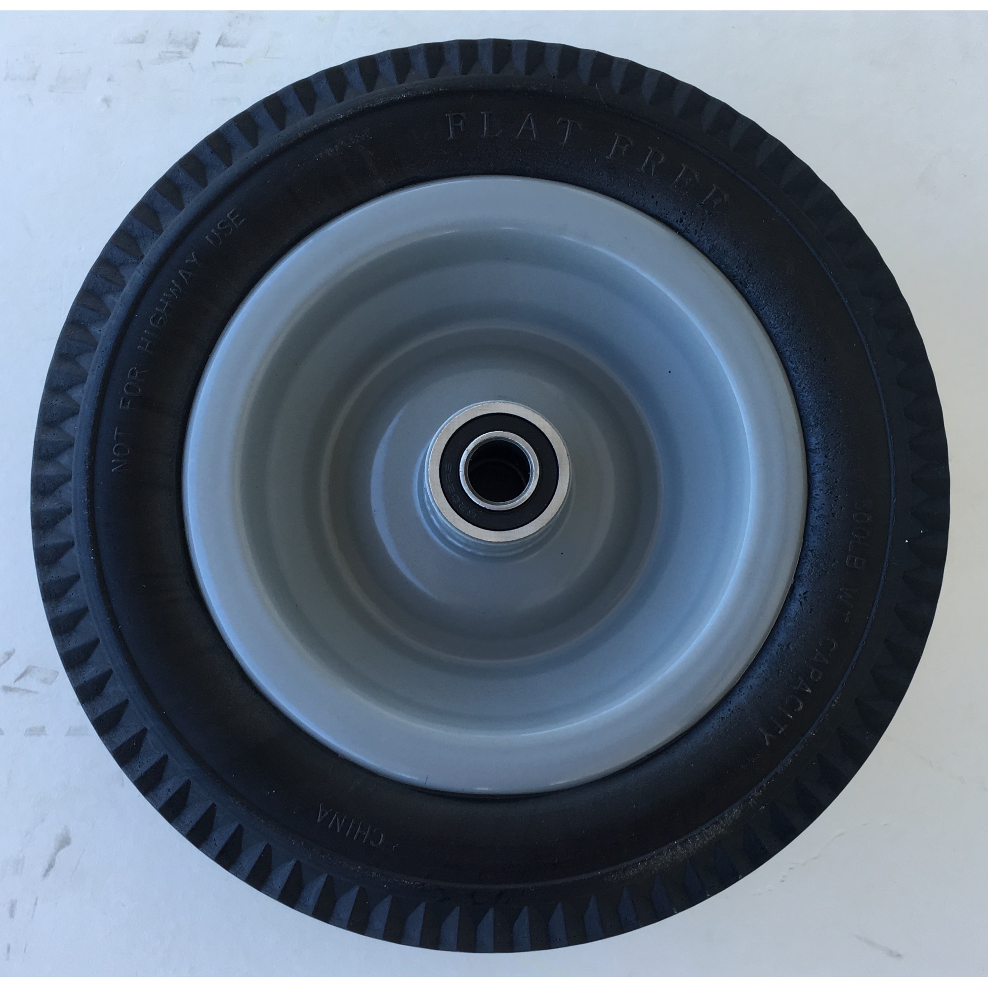 Gravel Tuff, 10in. never flat extreme tire, Wheel Diameter 10 in, Package (qty.) 1, Model# GTF-1058CHENF
